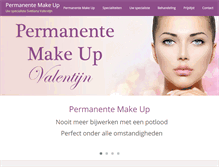 Tablet Screenshot of pmuvalentijn.nl
